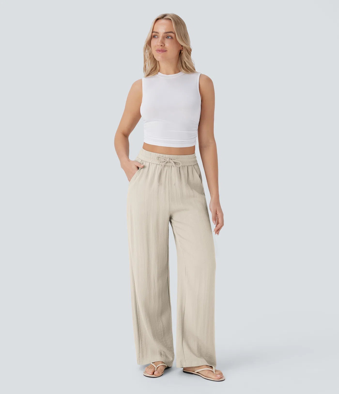 Spodnie MONO. Linen Comfort
